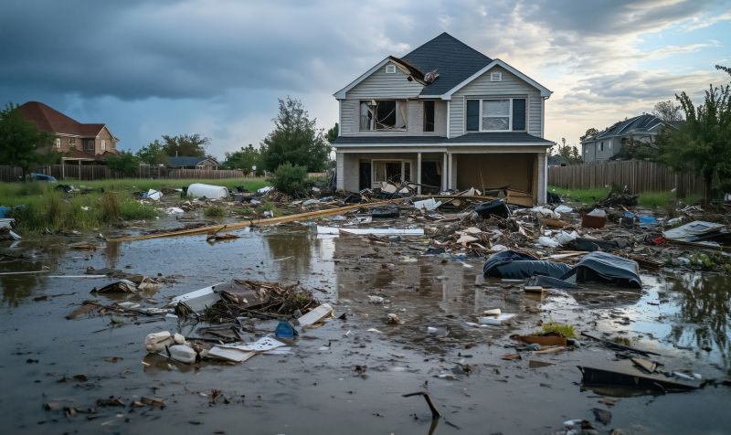 Storm Damage Repair detail